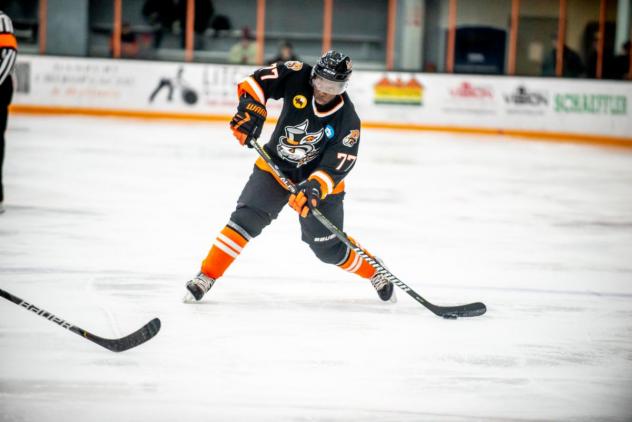 Danbury Hat Tricks defenseman Aaron Atwell
