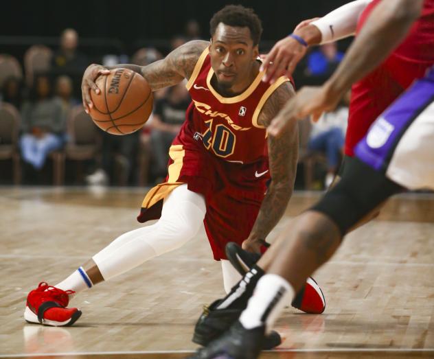 Canton Charge guard Sheldon Mac against the Stockton Kings