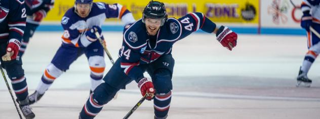 South Carolina Stingrays defenseman Jaynen Rissling