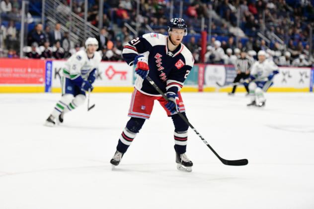 Hartford Wolf Pack forward Shawn McBride
