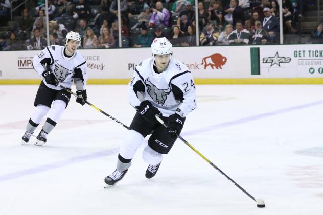 Klim Kostin of the San Antonio Rampage against the Texas Stars