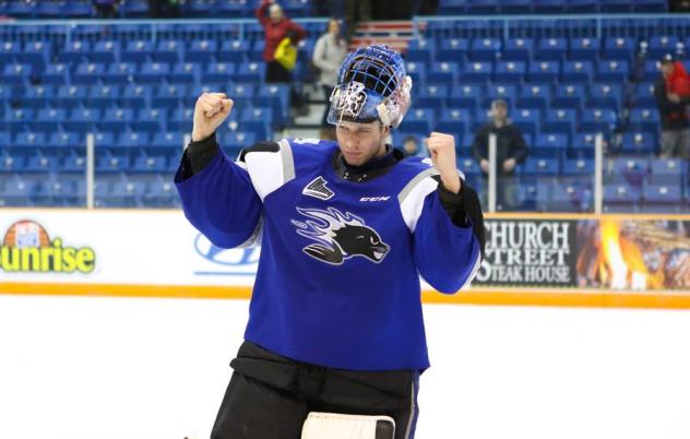 Saint John Sea Dogs goaltender Zachary Bouthillier