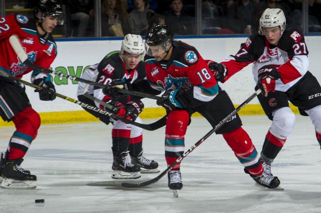 Kelowna Rockets centre Jadon Joseph