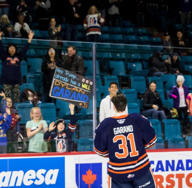 Kamloops Blazers goaltender Dylan Garand