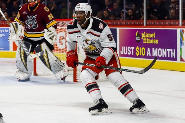 Grand Rapids Griffins forward Givani Smith