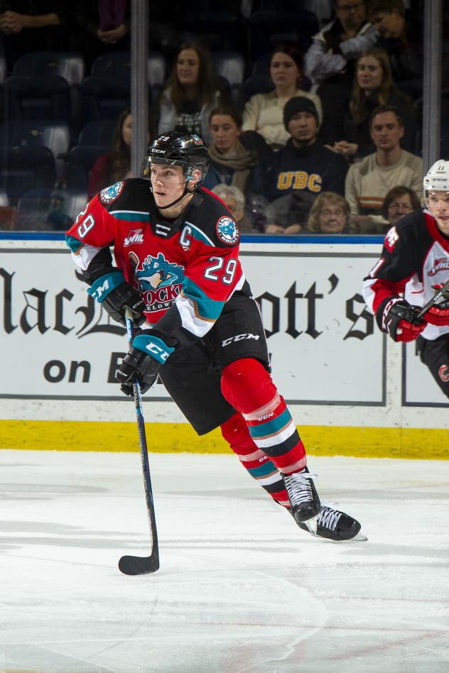 Kelowna Rockets captain Nolan Foote