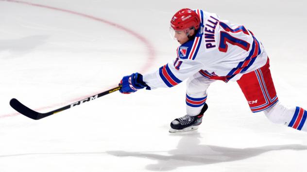 Kitchener Rangers centre Francesco Pinelli