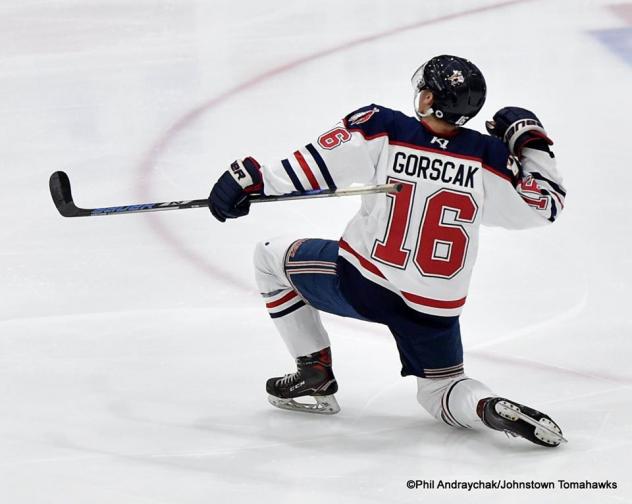 Johnstown Tomahawks forward Christian Gorscak
