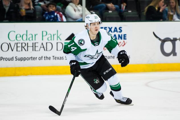 Texas Stars left wing Joel Kiviranta