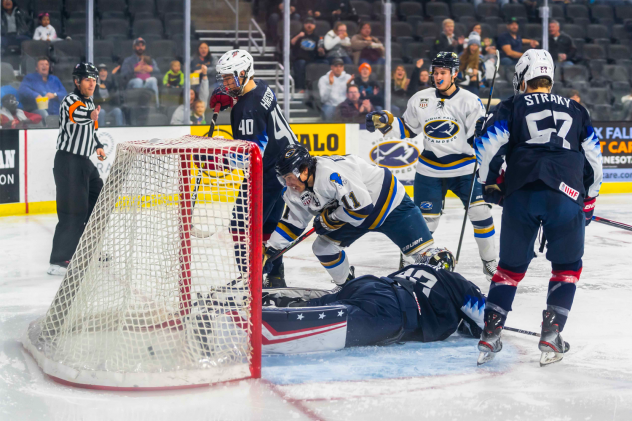 Sioux Falls Stampede forward Austin Heidemann vs. Team USA