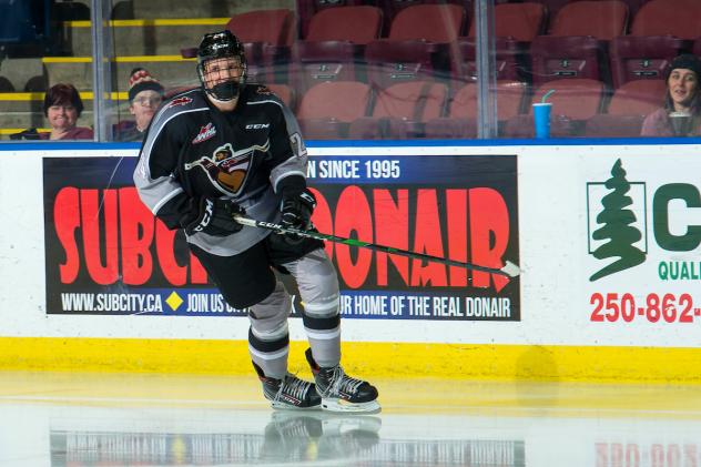Vancouver Giants defenceman Matt Barberis
