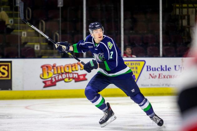 Maine Mariners forward Jake Elmer