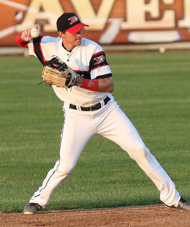 Sioux City Explorers shortstop Nate Samson