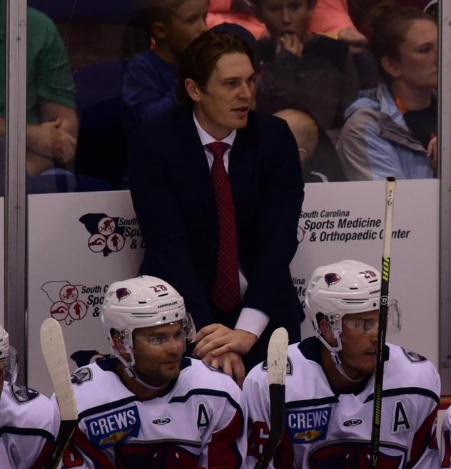 South Carolina Stingrays head coach Steve Bergin