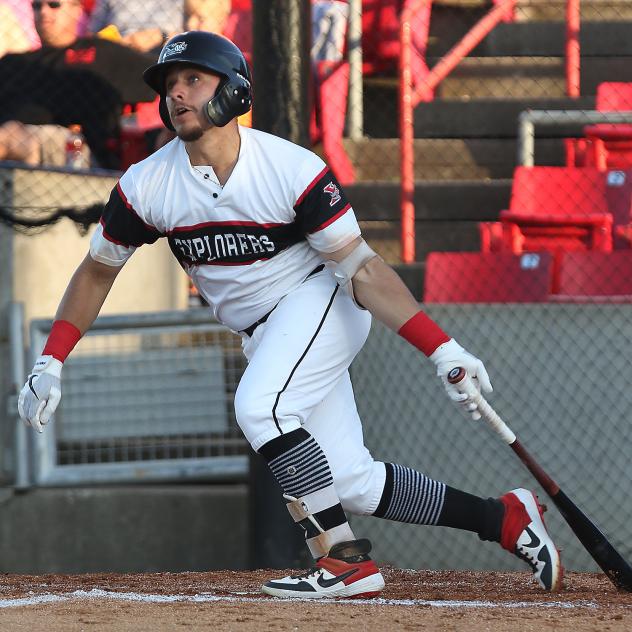 Sioux City Explorers outfielder Sebastian Zawada