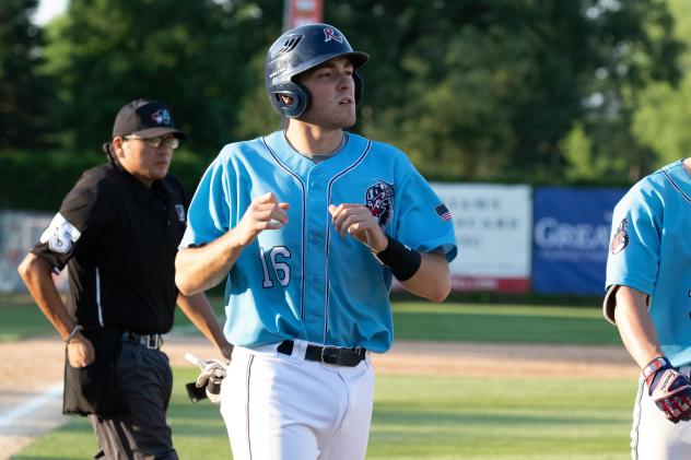 St. Cloud Rox catcher Jack Kelly