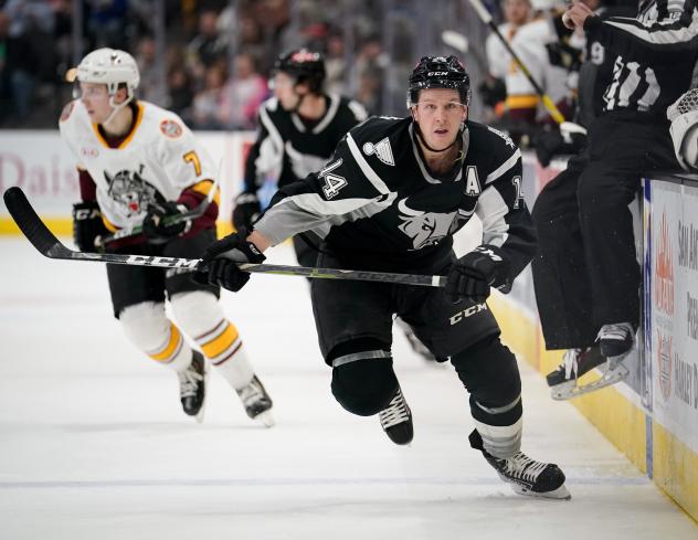 Austin Poganski of the San Antonio Rampage