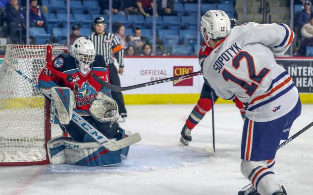 Kelowna Rockets goaltender Dylan Garand