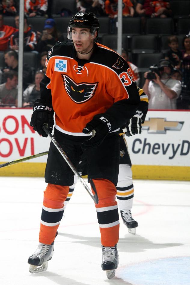 Lehigh Valley Phantoms defenseman David Drake