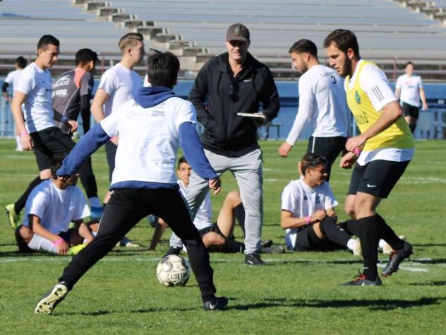 Eric Sanchez in Las Vegas Lights FC's Third Annual Open Tryouts