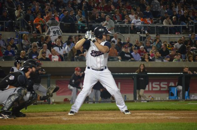 Somerset Patriots infielder Ty Wright