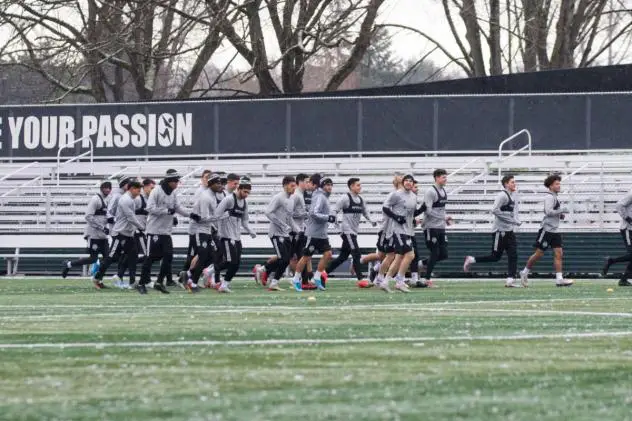 Seattle Sounders FC trained on Tuesday at Starfire Sports in its first session of 2020
