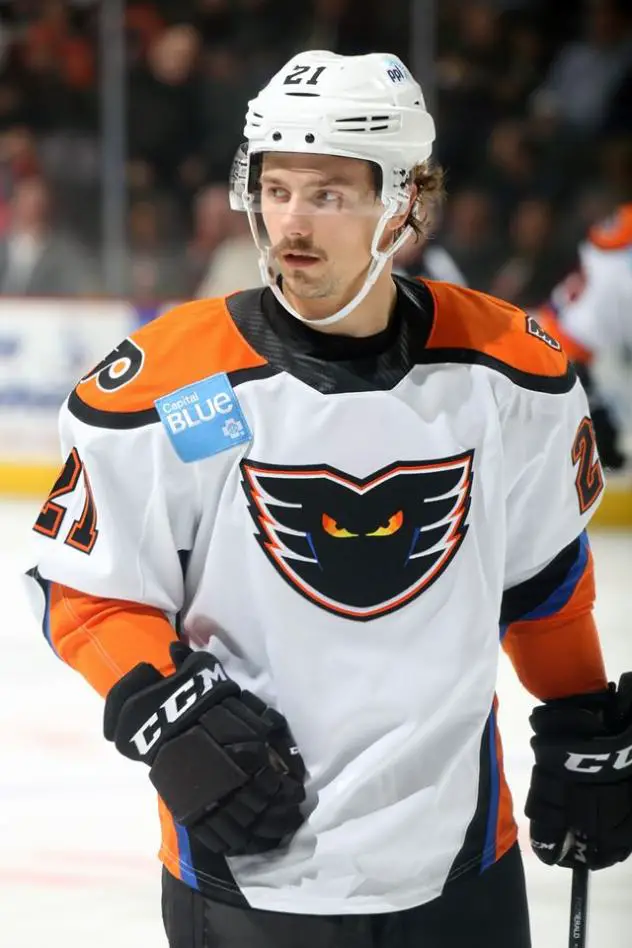 Lehigh Valley Phantoms forward Gerry Fitzgerald