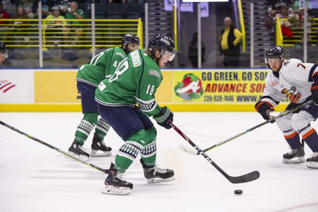 Florida Everblades forward Zach Magwood