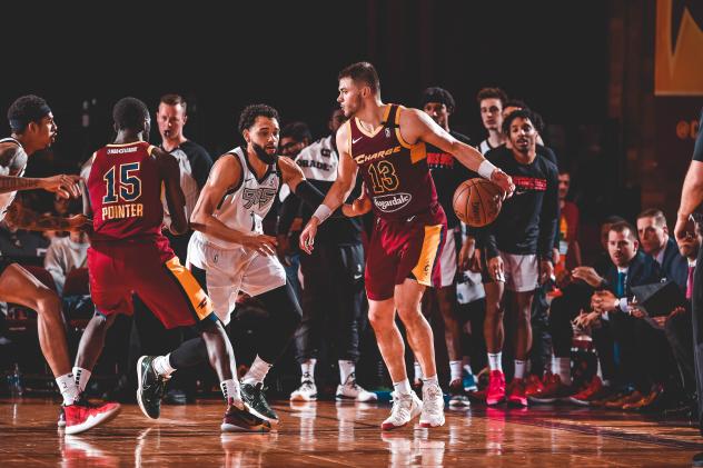 Canton Charge guard Matt Mooney with the ball vs. Raptors 905