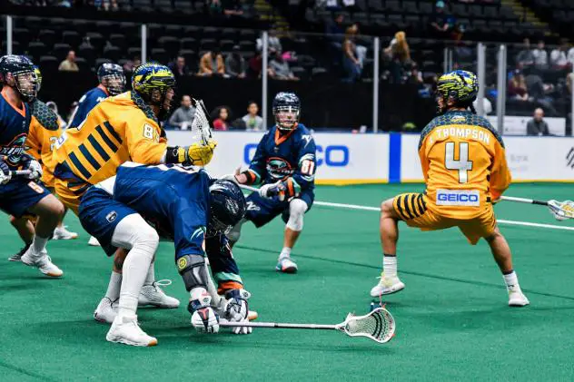 Lyle Thompson of the Georgia vs. the New York Riptide