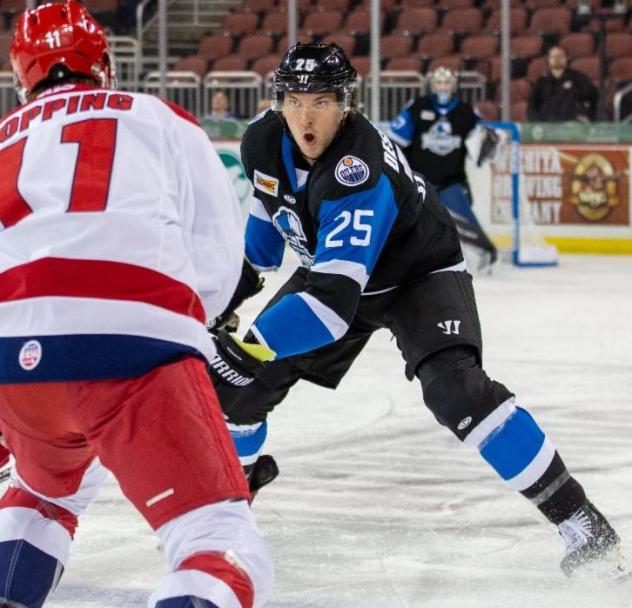 Wichita Thunder defenseman Vincent Desharnais