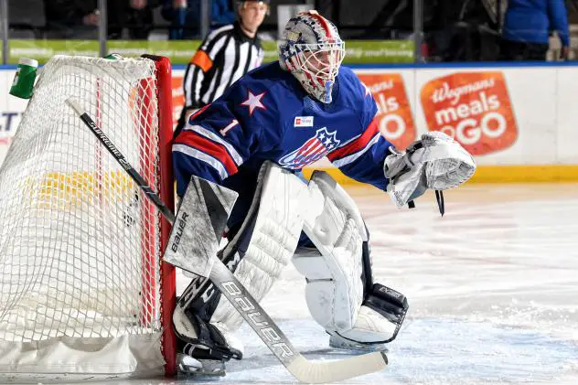 Rochester Americans goaltender Ukko-Pekka Luukkonen