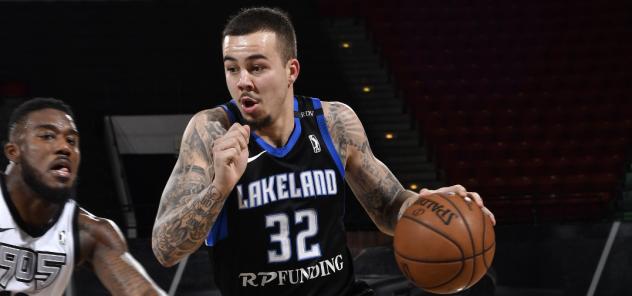 Guard Gabe York with the Lakeland Magic