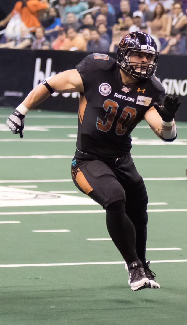 Arizona Rattlers LB Justin Shirk