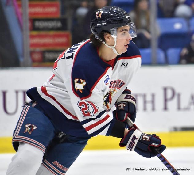 Johnstown Tomahawks forward Tristan Poissant