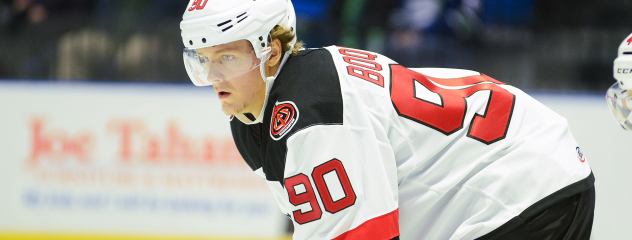Binghamton Devils forward Jesper Boqvist