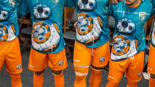 Florida Tropics Star Wars uniforms