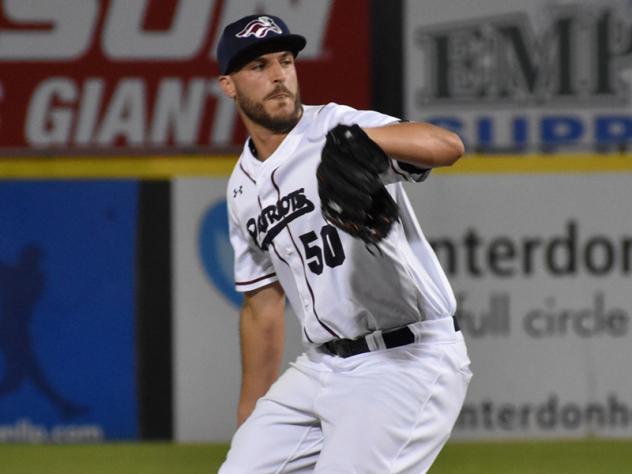 Somerset Patriots pitcher James Pugliese