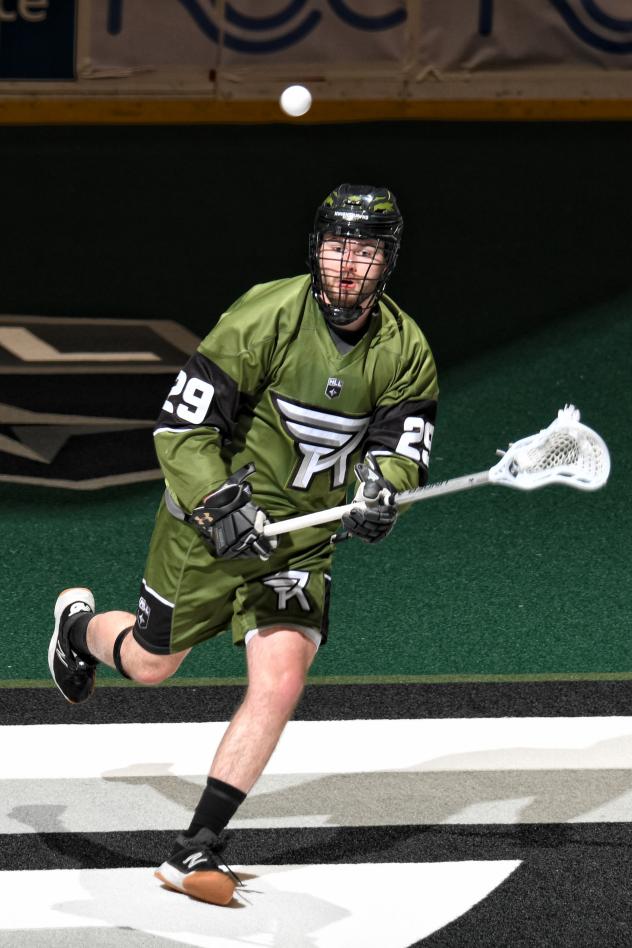 Rochester Knighthawks defenseman Tyler Biles