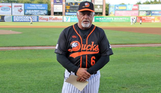 Long Island Ducks manager Wally Backman