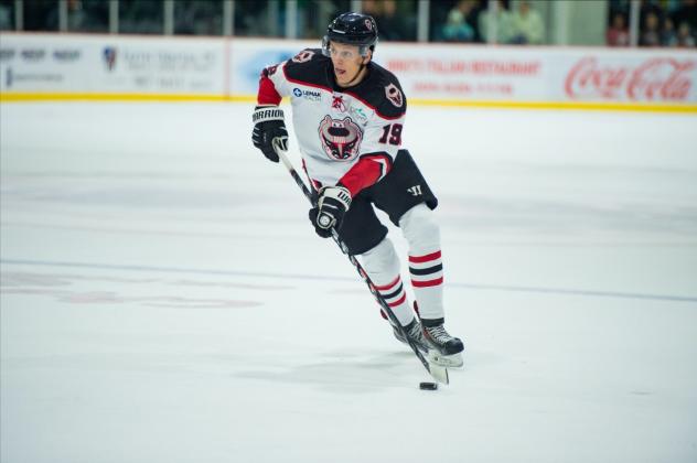 Taylor Dickin of the Birmingham Bulls
