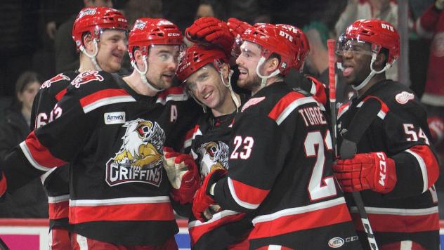 Grand Rapids Griffins celebrate