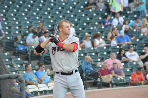 Hickory Crawdads 3B Josh Jung