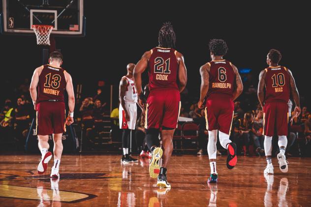 Canton Charge head up court against the Windy City Bulls