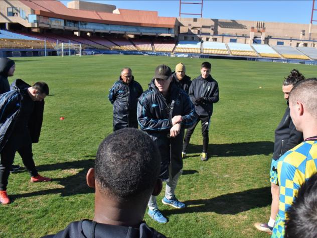 Las Vegas Lights FC training camp