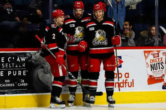 Grand Rapids Griffins in action