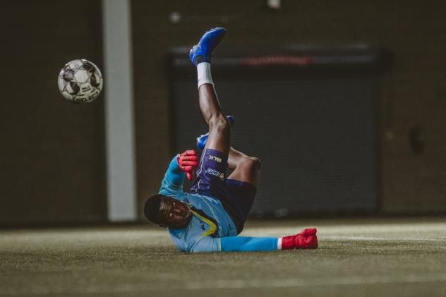El Paso Locomotive FC goalkeeper Jermaine Fordah