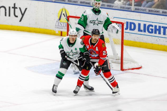 Texas Stars vs. the Rockford IceHogs