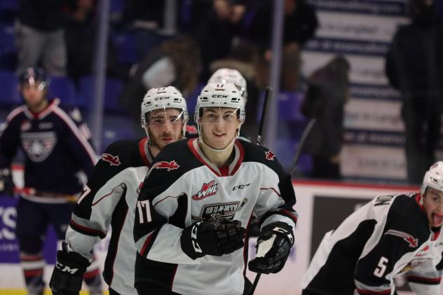 Vancouver Giants centre Kaden Kohle vs. the Tri-City Americans
