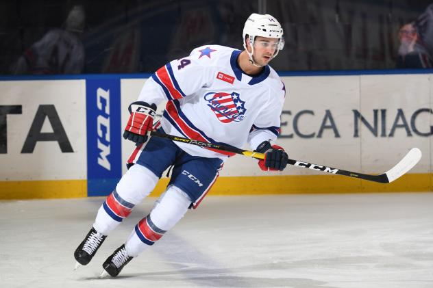 Rochester Americans forward Pascal Aquin